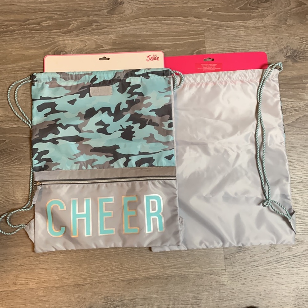 Justice Drawstring Backpack - Picture 2 of 2